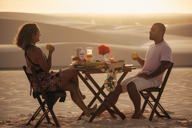 CAFÉ DA MANHÃ PRIVATIVO NOS LENÇÓIS MARANHENSES